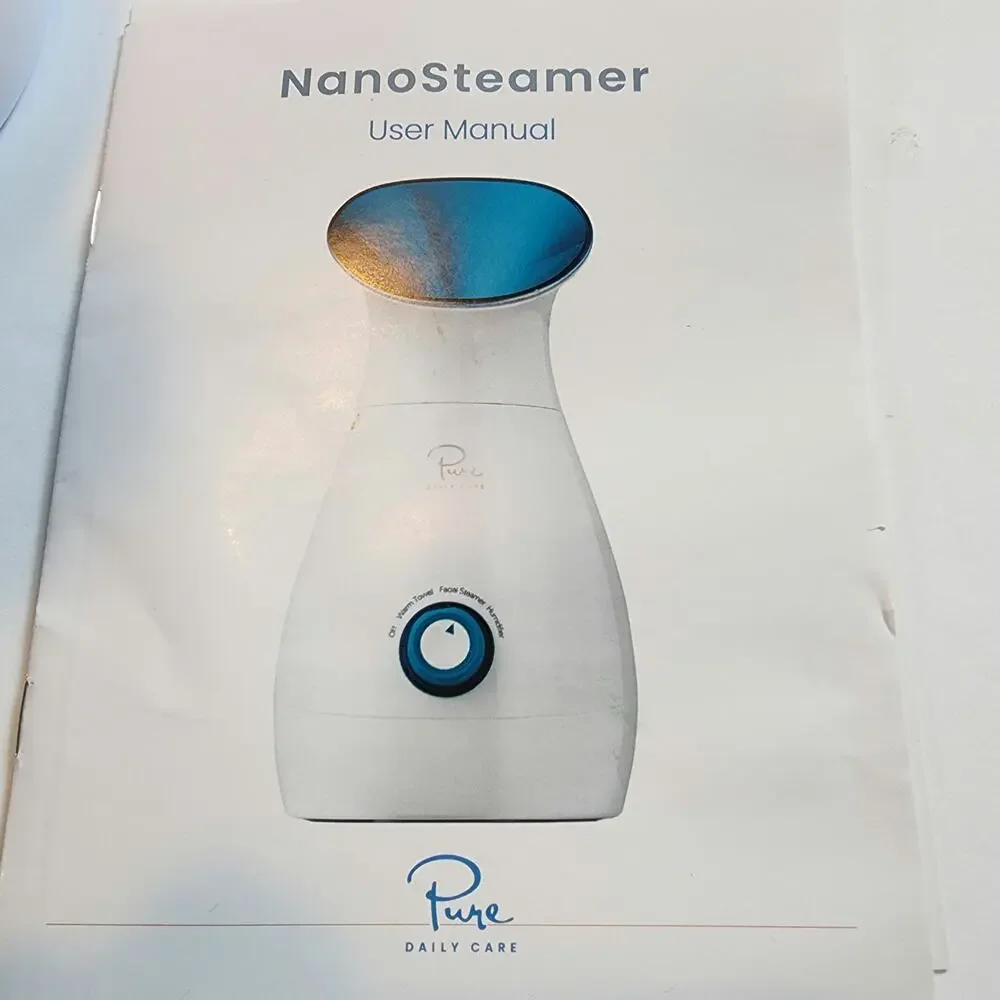 Facial Steamer with Temp Control and 4 PC Skin Toolkit